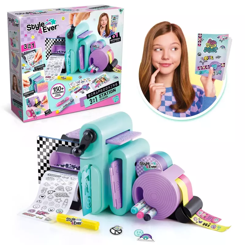 Scrapbooking Station Canal Toys 275CL 3-in-1 kit — Canal Toys 275CL