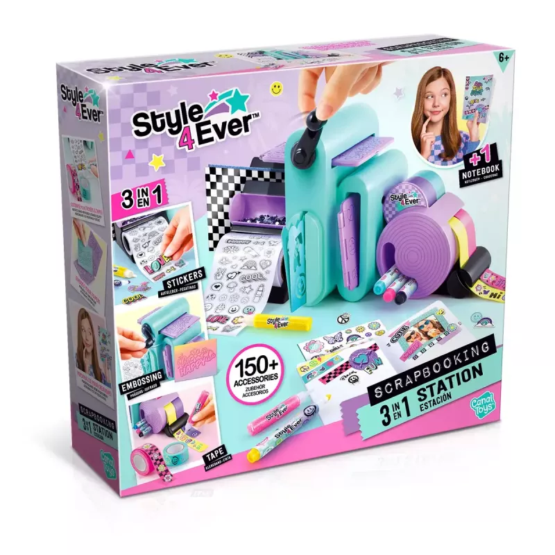 Scrapbooking Station Canal Toys 275CL 3-in-1 kit — Canal Toys 275CL