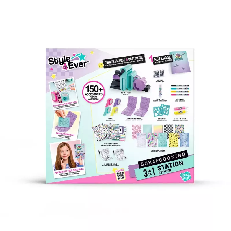 Scrapbooking Station Canal Toys 275CL 3-in-1 kit — Canal Toys 275CL