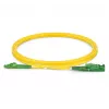 Fibre optic patch cable EQUIP E2000/APC to LC/APC 5.00 m SM Duplex OS2 Yellow