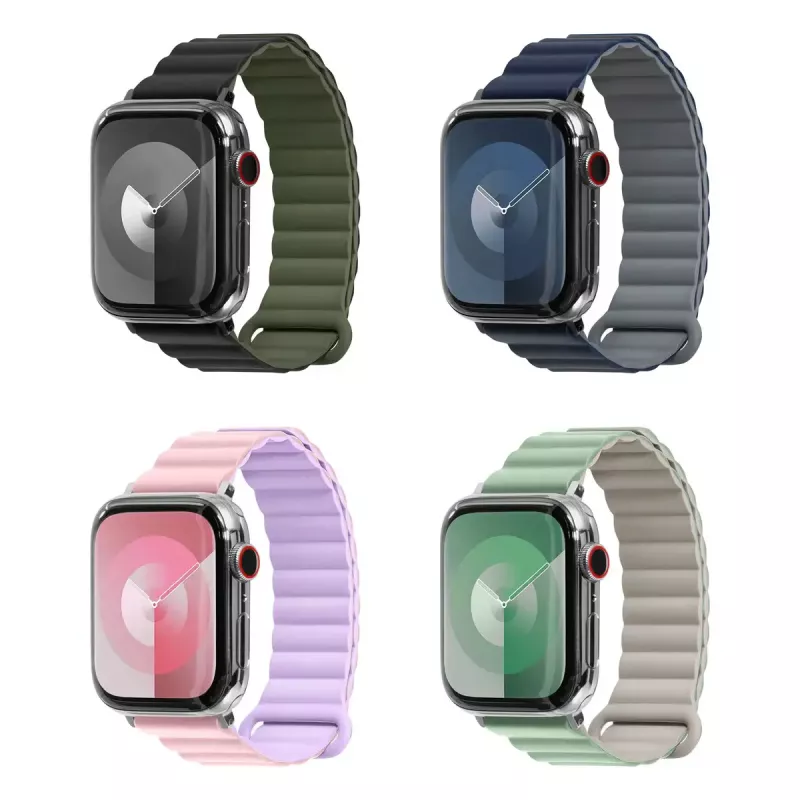 Watch strap LAUT NOVI SPORT for Apple Watch Series 4–10, SE and Ultra — fits 49/46/45/44 mm