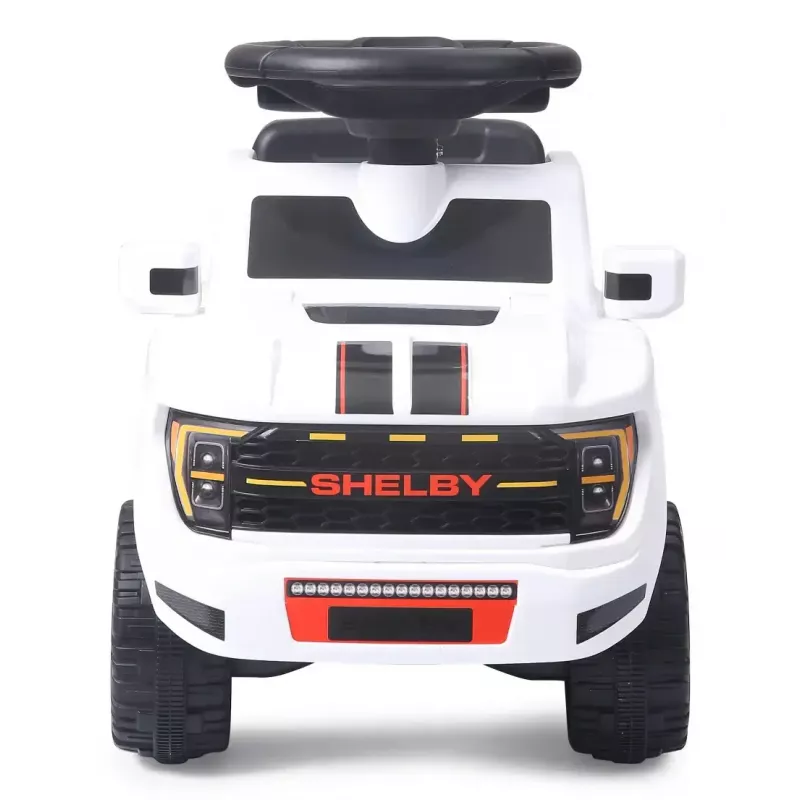 Ride-on car Jamara Shelby Ford F-150 Raptor — battery-powered, 1 seat, 4 wheels, black/white