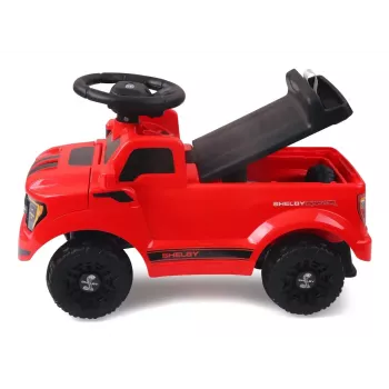 Ride-on car Jamara Shelby Ford F-150 Raptor — battery-powered, 1 seat, 4 wheels, black/red