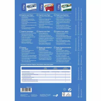 Photo Paper A4 Avery Premium Colour Laser 170 g/m² Gloss White 1298