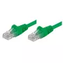 Goobay 5m RJ45 Cat 5e networking cable Green Cat5e U/UTP (UTP)