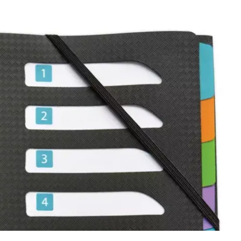 Presentation folder Oxford Memphis Polypropylene (PP) Black