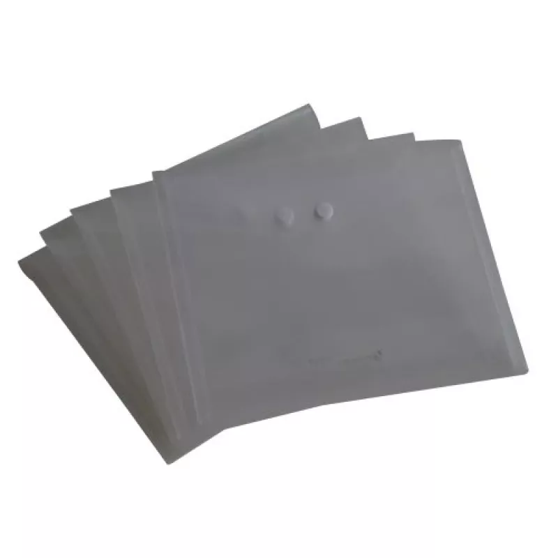 Rexel Ice Popper Wallet Landscape A4 Clear (5), A4, Transparent, 1 mm, 335 mm, 235 mm, 5 pc(s)