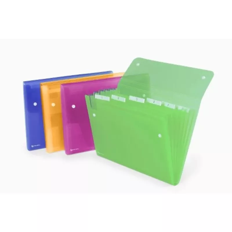 Rexel ICE Expander 6-Pocket Assorted, Blue, Pink, Transparent, Turquoise, A4, 120 sheets, 6 drawer(s)