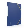 ELBA Boston Corner Elastic Folder, A4, Assorted, Card 0.5mm, with Labelling Tab - 10 Pack (120515.20)