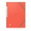 ELBA Boston Corner Elastic Folder, A4, Assorted, Card 0.5mm, with Labelling Tab - 10 Pack (120515.20)