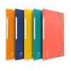 ELBA Boston Corner Elastic Folder, A4, Assorted, Card 0.5mm, with Labelling Tab - 10 Pack (120515.20)