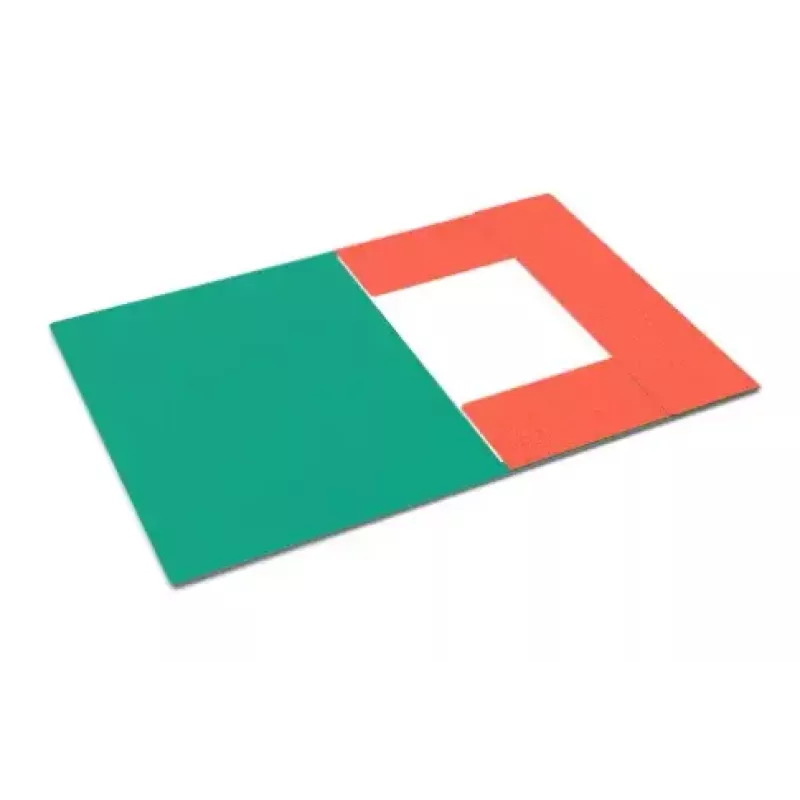 ELBA Boston Corner Elastic Folder, A4, Assorted, Card 0.5mm, with Labelling Tab - 10 Pack (120515.20)