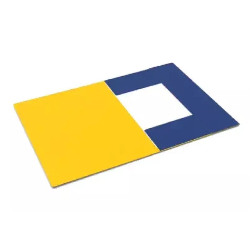 ELBA Boston Corner Elastic Folder, A4, Assorted, Card 0.5mm, with Labelling Tab - 10 Pack (120515.20)