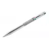 Clip-on retractable ballpoint pen 4-color WEDO 256 22699 — black/blue/green/red, pack of 12