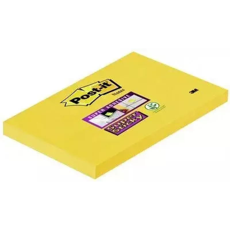 Post-It Note Paper Rectangle Yellow 90 Sheets Self-adhesive 3M