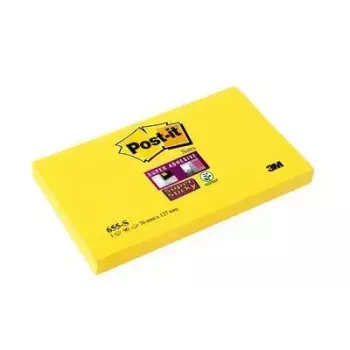Post-It Note Paper Rectangle Yellow 90 Sheets Self-adhesive 3M