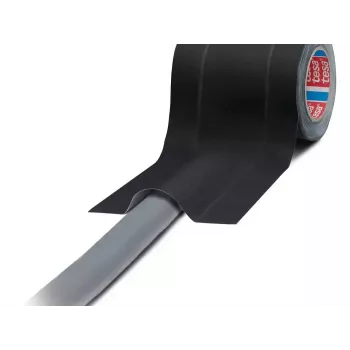 Tape TESA 4611 Black 25 m Caoutchouc