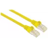 Intellinet Network Patch Cable, Cat6, 5m, Yellow, Copper, S/FTP, LSOH / LSZH, PVC, RJ45, Gold Plated Contacts, Snagless, Booted, Lifetime Warranty