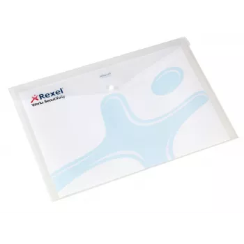 Rexel Active Folder A3 White (5), A3, Polypropylene (PP), Translucent, White, 0.15 mm, 458 mm, 323 mm