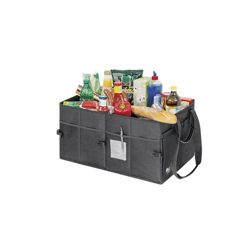 Storage basket Wedo 58 2531 Black Square Polyester