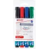 Marker Edding 380 Bullet tip Black Blue Green Red