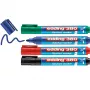 Marker Edding 380 Bullet tip Black Blue Green Red