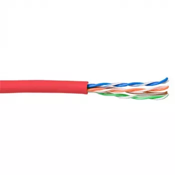 Patch Cable ACT CAT5E U/UTP Stranded Red 100 m
