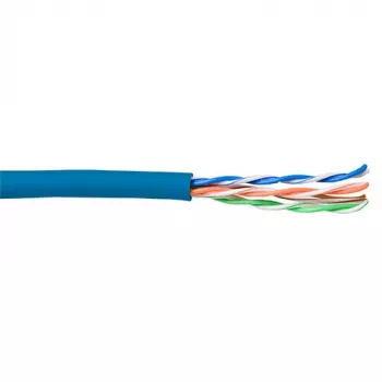 Patch Cable ACT CAT5E U/UTP Stranded Blue 100m