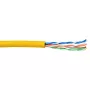 Patch Cable ACT CAT5E U/UTP Stranded Yellow 100m
