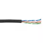 Patch Cable ACT CAT5E U/UTP Stranded Black 100m