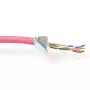 Patch Cable ACT CAT5E F/UTP LSZH Stranded Red 100 m