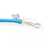 Patch Cable ACT CAT5E F/UTP LSZH Stranded Blue 100m