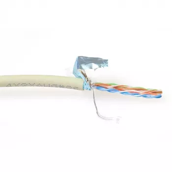 Patch Cable ACT CAT5E F/UTP LSZH Stranded Ivory 100m