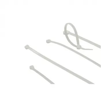 ACT Cable ties transparent, length 100 mm, width 2.5 mm, Releasable cable tie, Nylon, Transparent, -40 - 85 °C, 100 mm, 2.5 mm