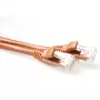 ACT Brown 10 meter U/UTP CAT6A patch cable snagless with RJ45 connectors