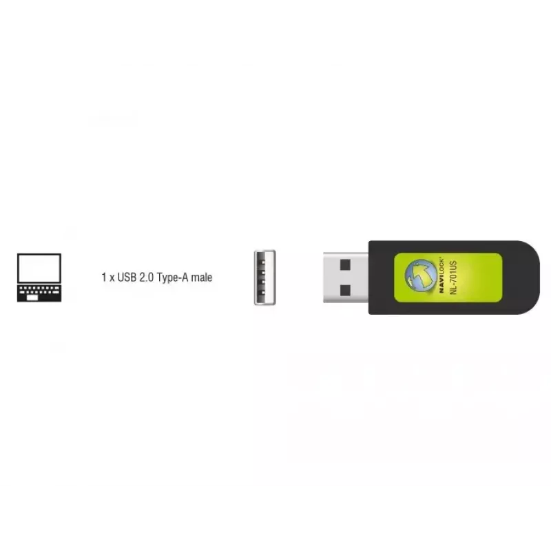 GPS receiver module USB Navilock NL-701US