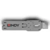 Lindy USB Type A Port Blocker Key, White, Port blocker key, USB Type-A, White, Acrylonitrile butadiene styrene (ABS), 1 pc(s), Polybag