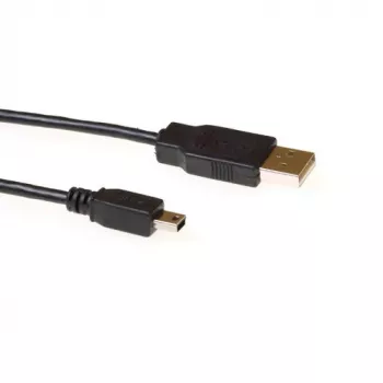 USB Cable ACT USB 2.0 A male - USB mini B5 male 1.80 m