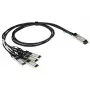 Skylane Optics DAPSSM0310G0228 InfiniBand/fibre optic cable 3 m SFP+ 4x SFP+ Straight-through cable Black