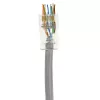 ACT RJ45 (8P/8C) CAT6 easyconnect unshielded modulaire connector for round cable with solid or stranded conductors