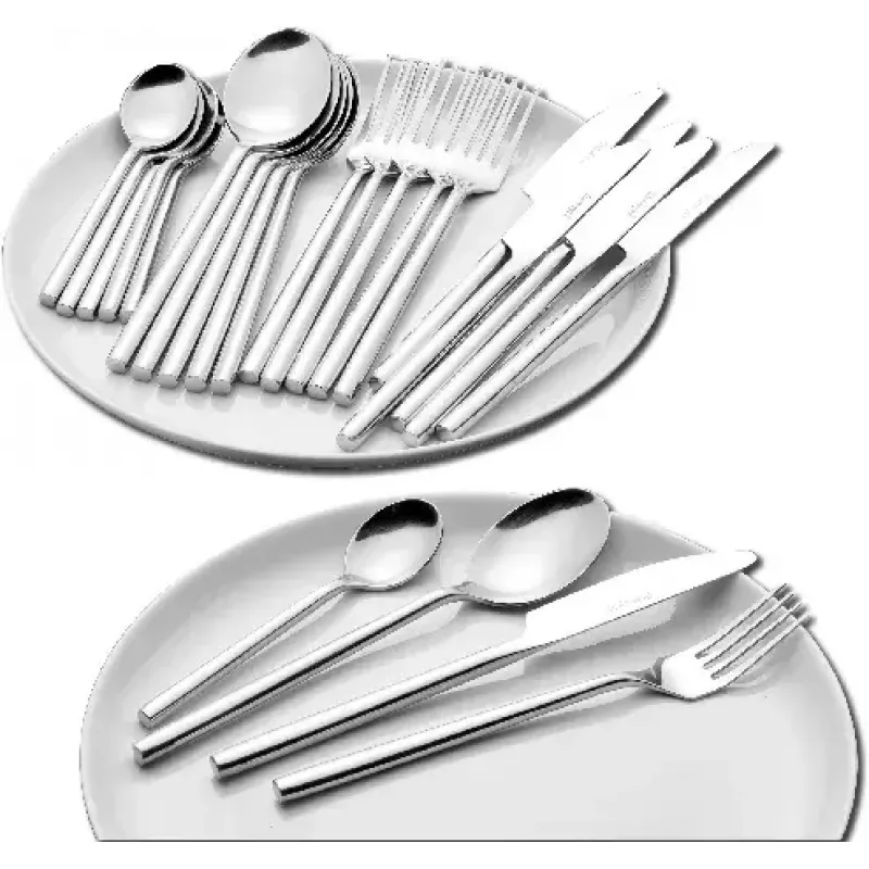 Tableware set Esmeyer 142-034 30 pcs Stainless steel White