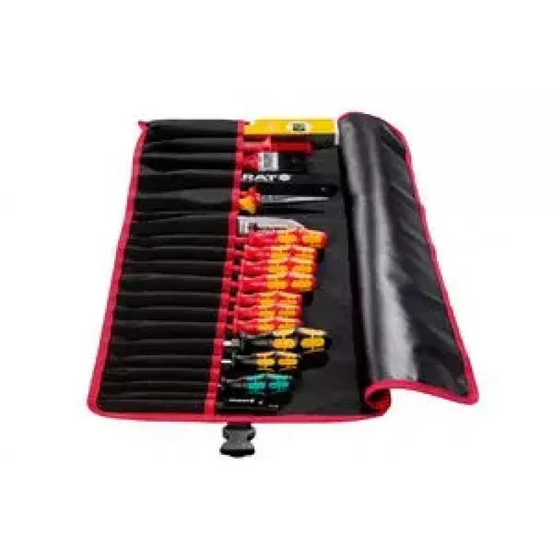 Tool box Parat 5990829991 Leather Black Red