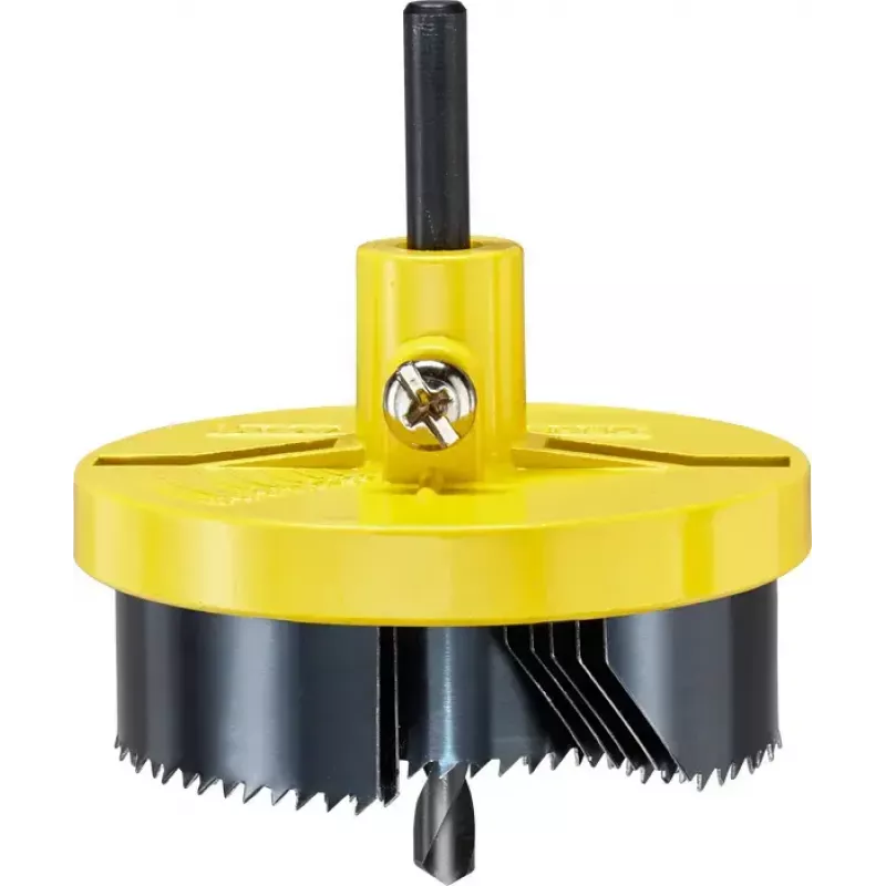 Hole saw set KWB 599000 7 pieces 6.3 cm for plastic wood