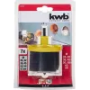 Hole saw set KWB 599100 7 pieces 6.3 cm for wood and plastic