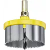 Hole Saw KWB 499000 8 cm Single for Drill Plasterboard Plastic Softwood