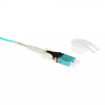 ACT 15 meter Multimode 50/125 OM3 Polarity Twist fiber cable with LC connectors
