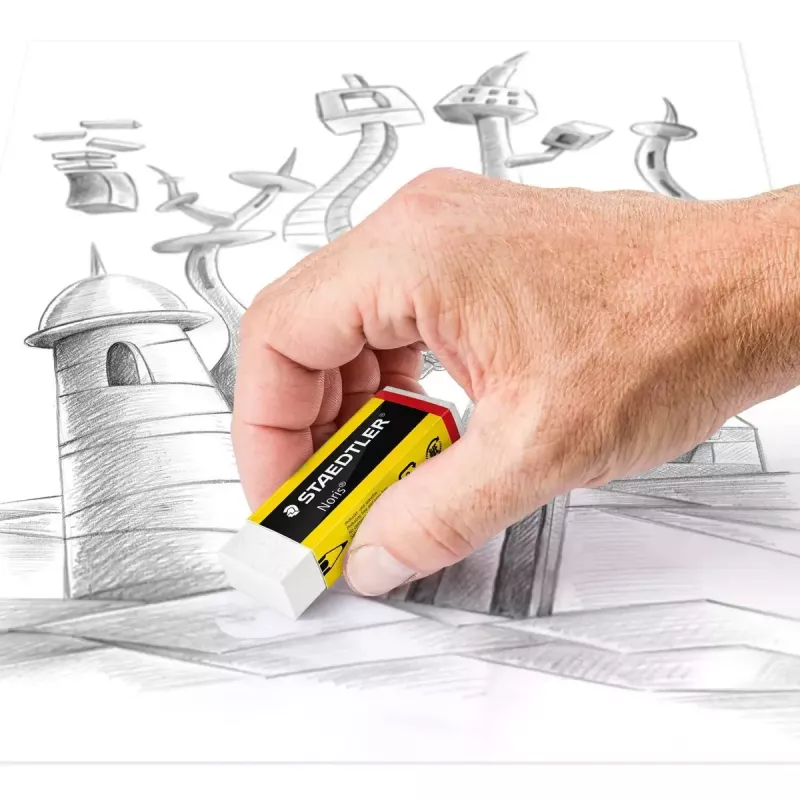Eraser Staedtler Noris White 1 pc