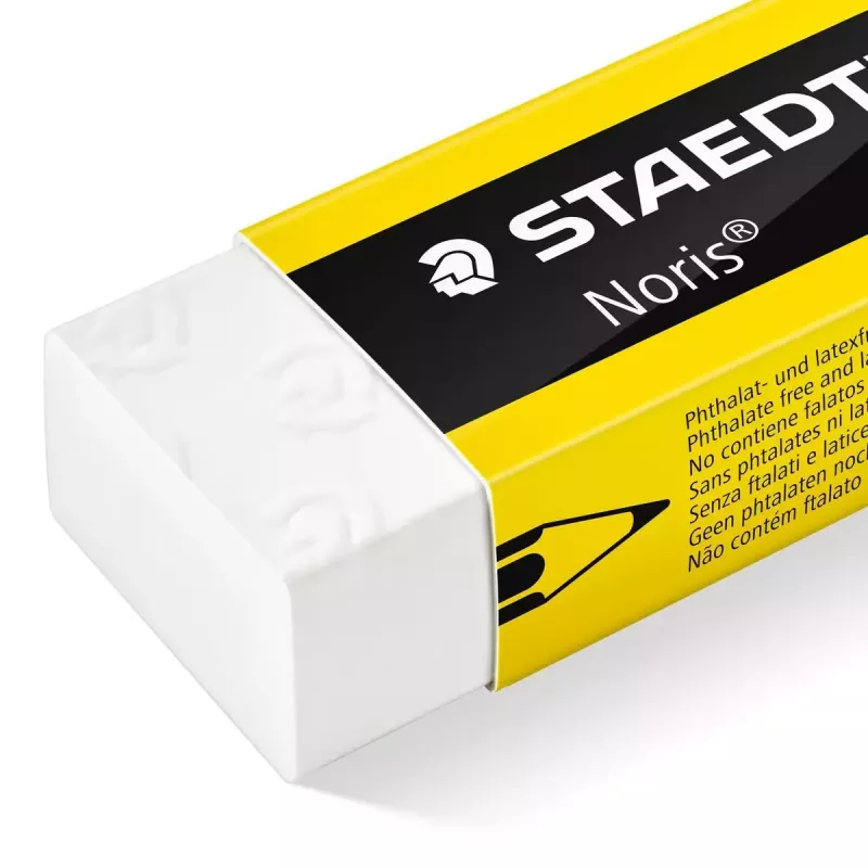 Eraser Staedtler Noris White 1 pc