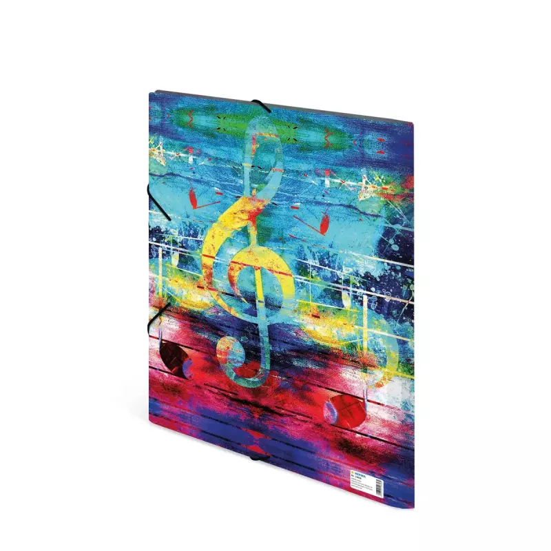 Folder Polypropylene (PP) HERMA 19858 A4 Multicolour