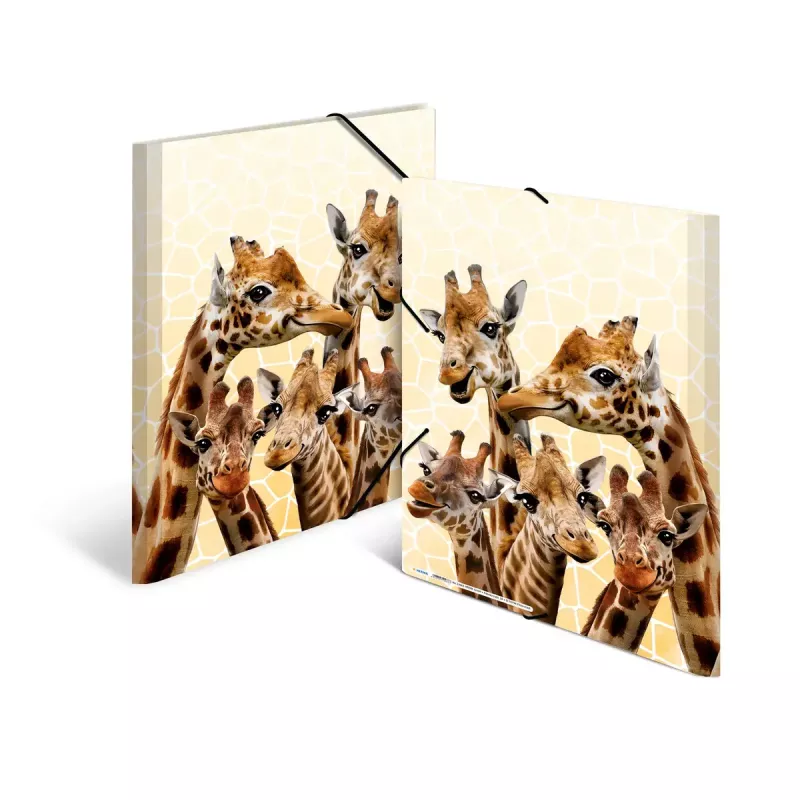 Conventional file folder HERMA Giraffe friends Polypropylene A3